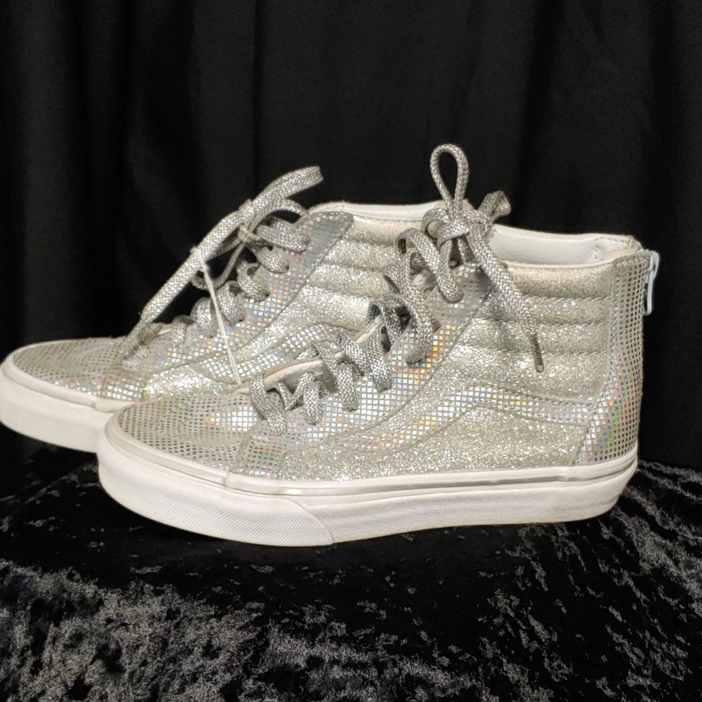 Vans Silver Shoes US Size 3.0